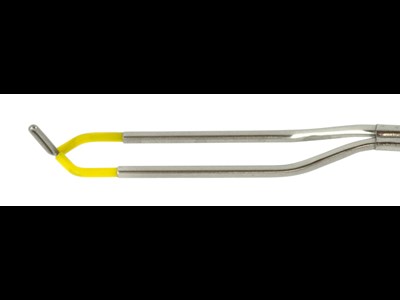 Single stem monopolar Collins needle electrode - 45 deg