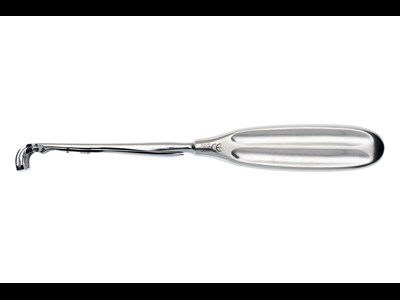 St Clair Thomson adenoid curette complete with guard-14mm