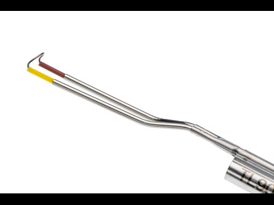 Single stem bipolar cutting loop electrode 90 deg-saline-Medium