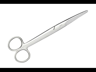 Mayo scissors-curved